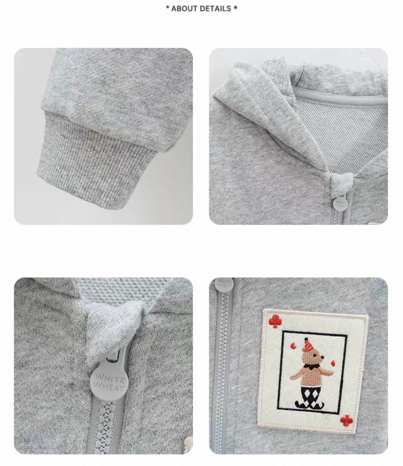 Little Story Zip Hoodie