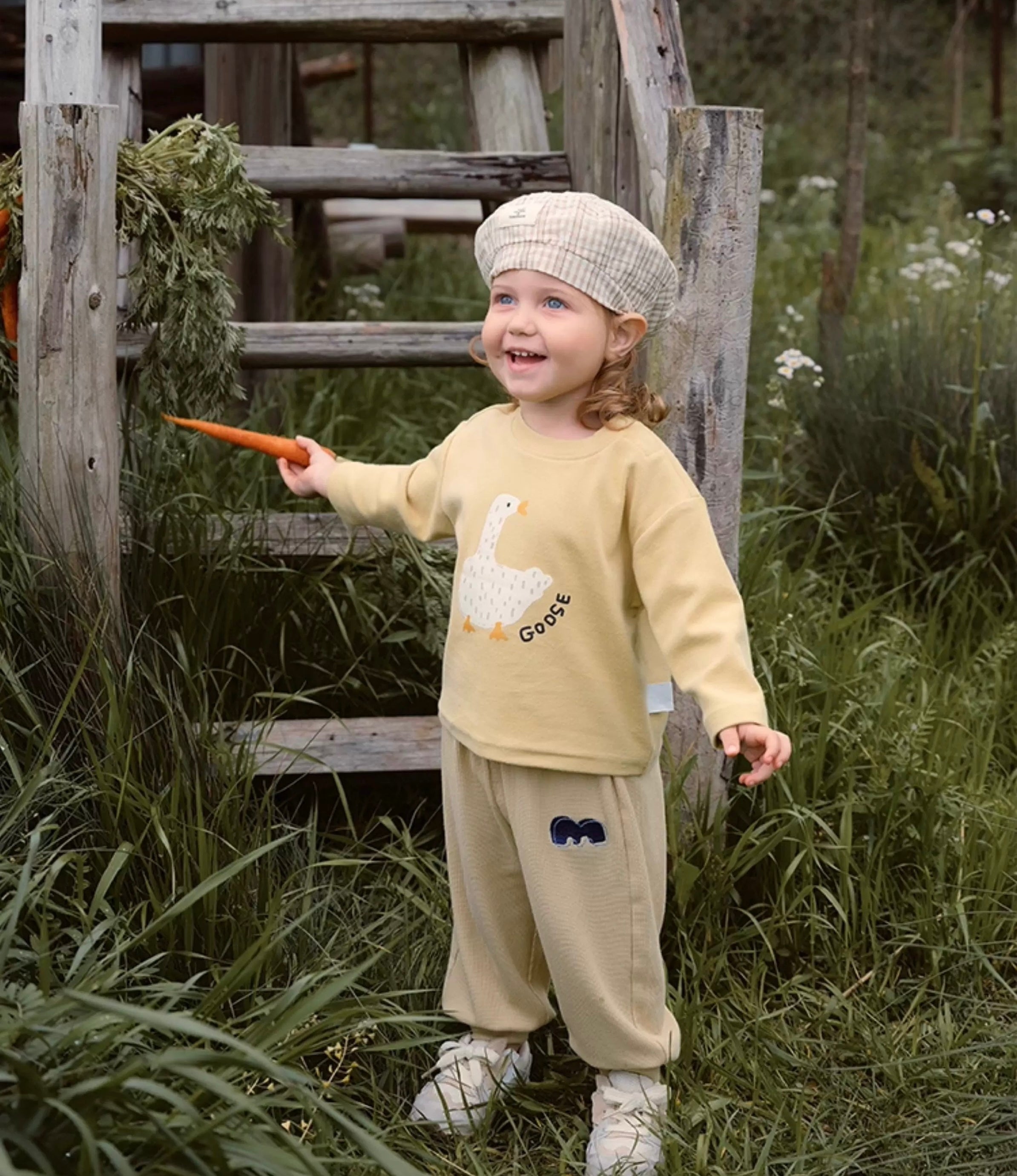 Little Goose Long Sleeve Tee